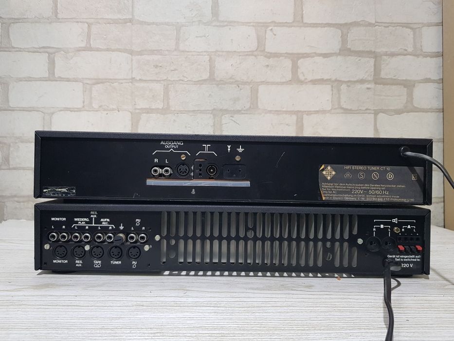 Стійка!Стерео підсилювач/тюнер Telefunken CT/CA/10 б/у з Німеччини
