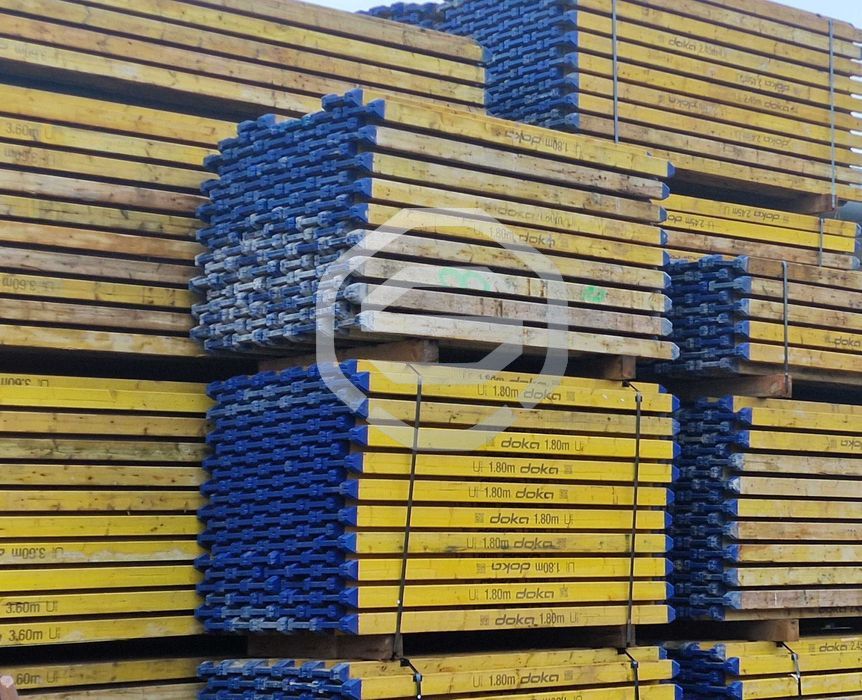 Trójnogi Krzyżaki Głowice Stemple Podpory Dźwigary Sklejka Blaty