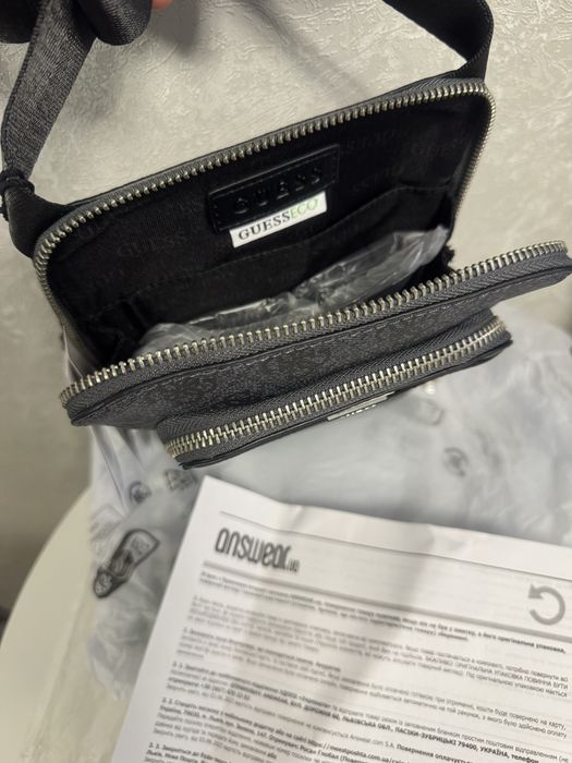 Сумка через плечо мужская GUESS SIENA