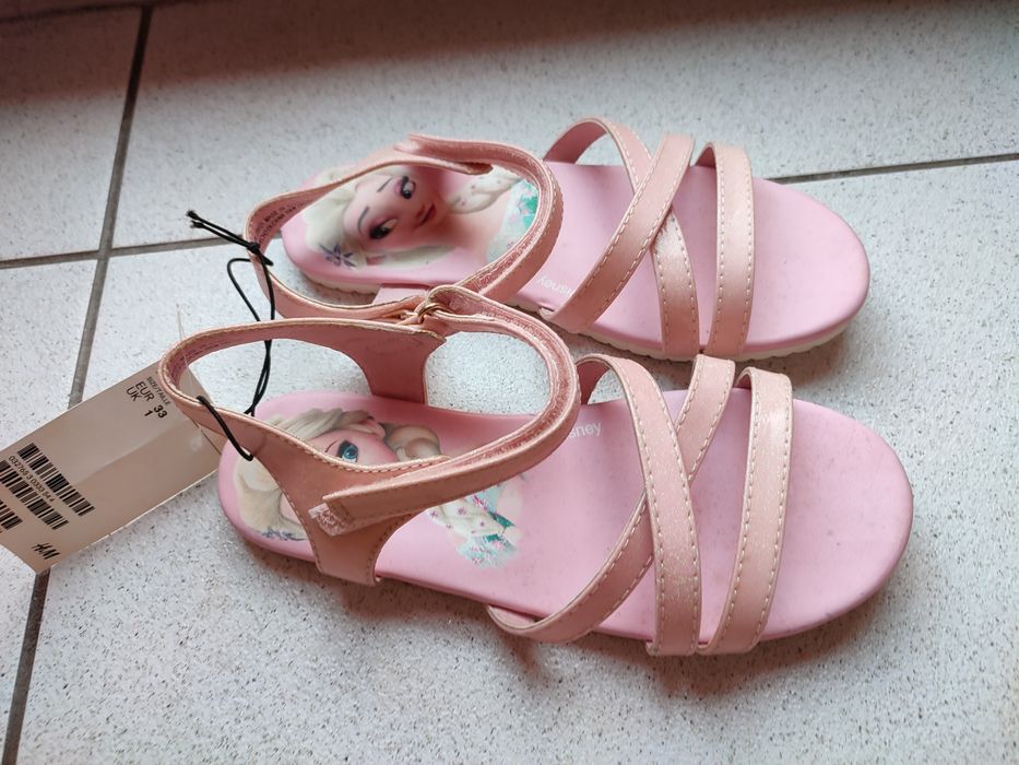 Sandałki kraina lodu h&m roz 33