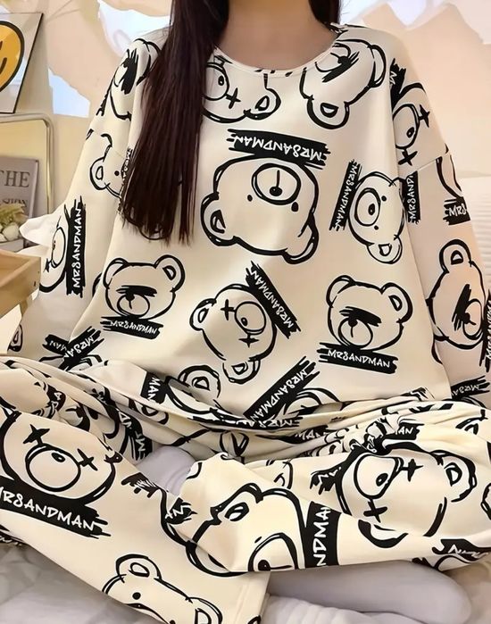 Polecam Nową Słodką Damską 2 częściową piżamkę .Promocja.