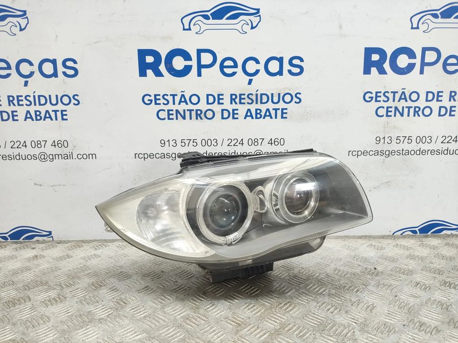 Ótica Direita BiXénon BMW Serie 1 E81 E82 E87 E88 2004 a 2011