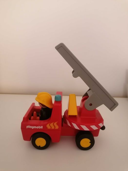 Carro de bombeiros da Playmobil 1,2,3