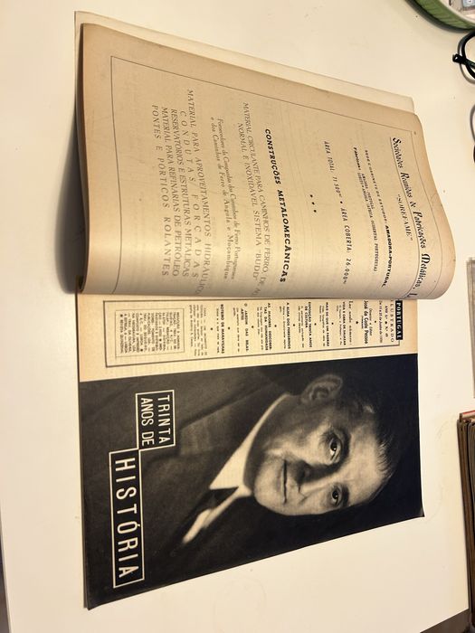 Vida e Obra de Salazar 1956 revista Portugal Ilustrado