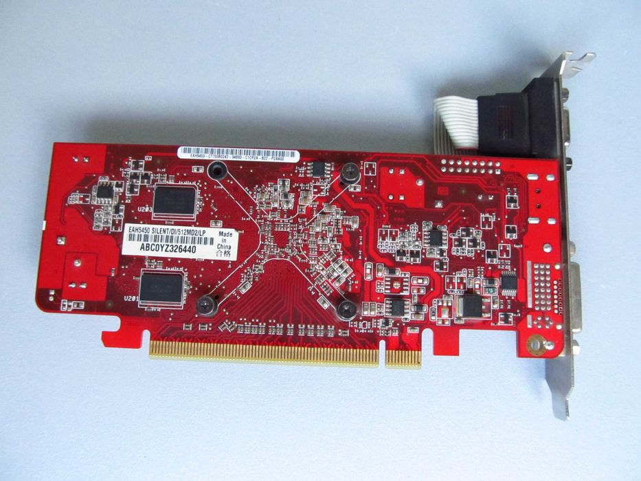 Видеокарта ASUS EAH5450 SILENT/DI/1GD3(LP)