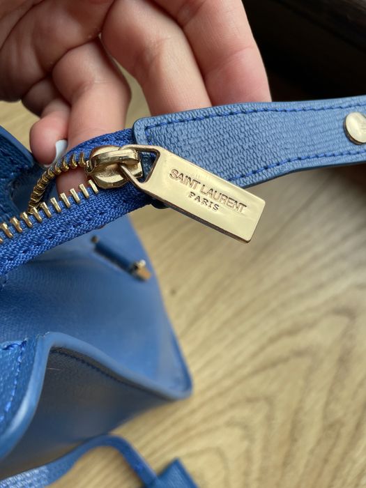 Torebka YSL Saint Laurent Vintage Small Cabas Chyc Leather Satchel