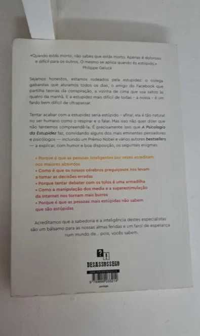A Psicologia da Estupidez de Jean-François Marmion