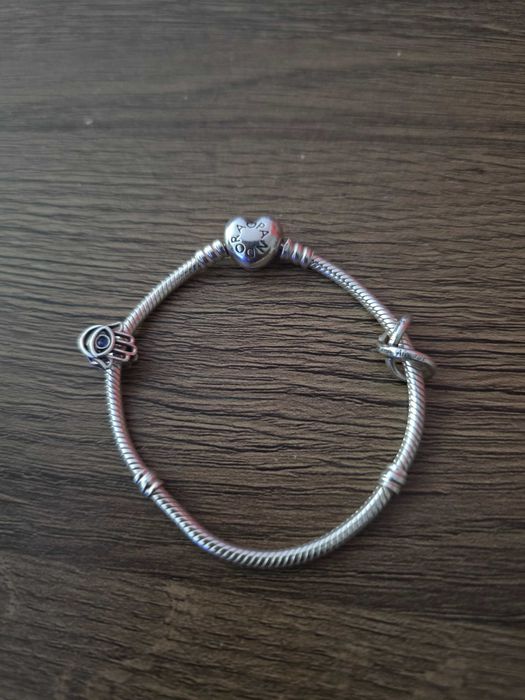 Pulseira Pandora Com 2 Contas