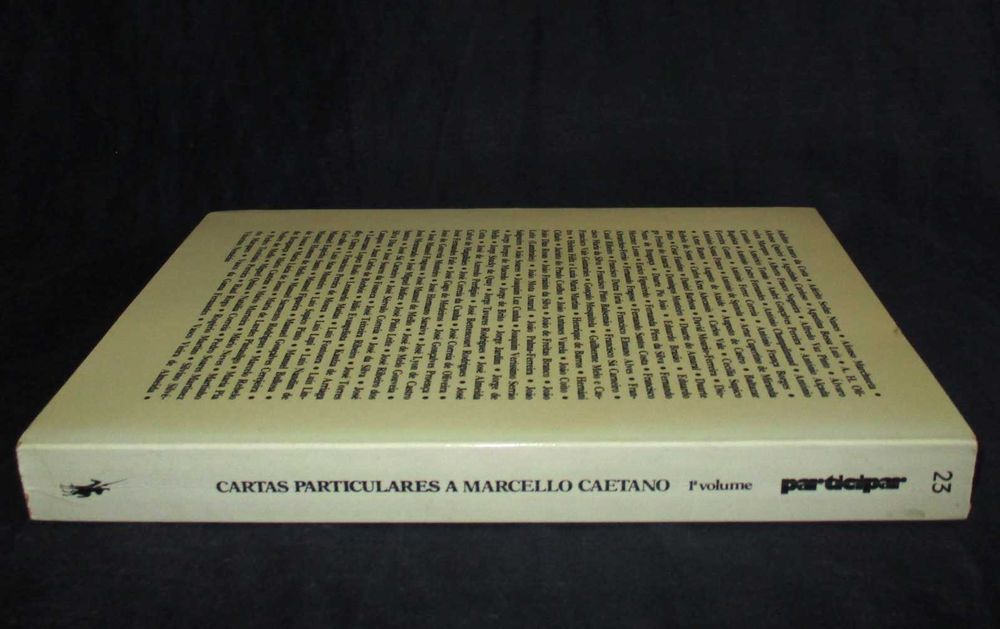 Livro Cartas Particulares a Marcello Caetano 1º Volume