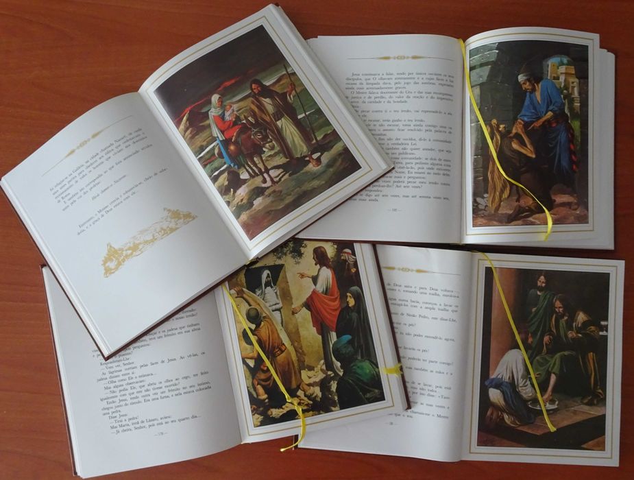 A Vida de Jesus de Raul Correia (Tomo I, Tomo II, Tomo III, Tomo IV)