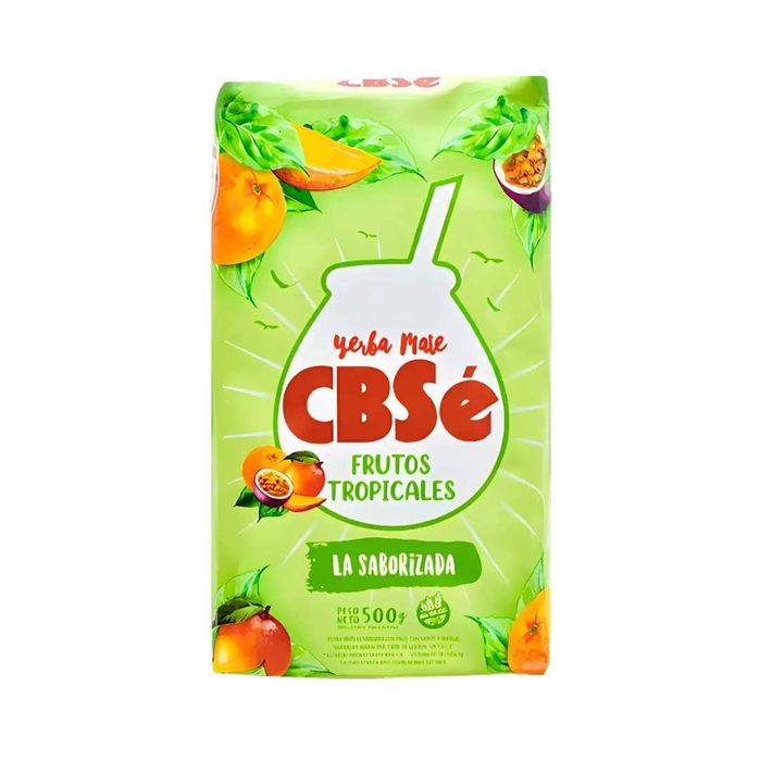 Yerba Mate CBSe Frutos Tropicales (mango, owoce tropikalne) 0,5kg