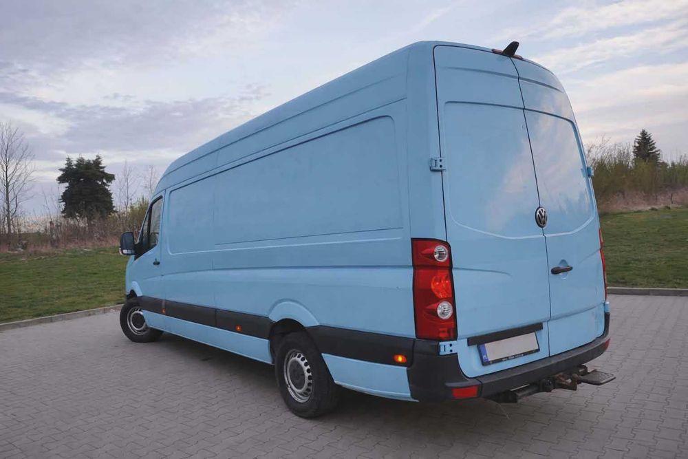 Wynajem Busa Najem Busów Wypożyczalnia samochód dostawczych VW Crafter 2016r 2.0TDI 163km MAXI L3H2 Do Wynajęcia