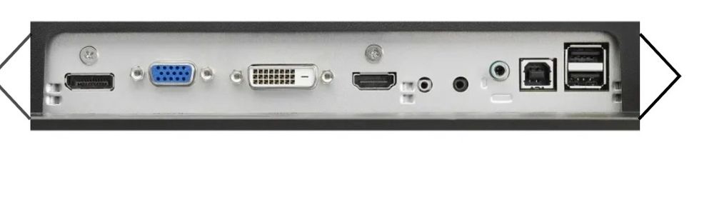 Monitor NEC do gier programowania  HDMI CAD  EA234WMi LCD 23" Czarny F