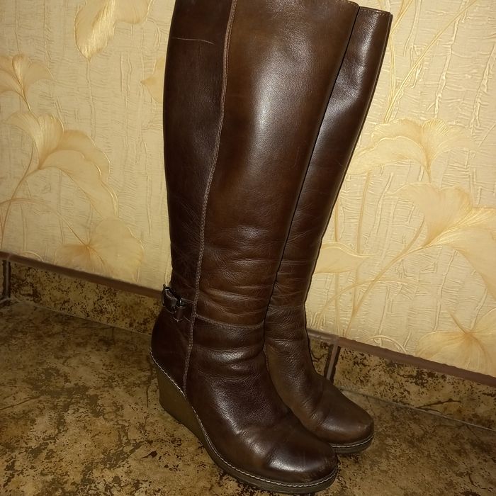 Зимові італійські шкіряні сапожки, Gino Rossi, 36-37