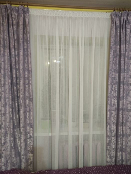 Новий відріз тканини 2.5*90 тюль льон ялинка Туреччина балдахін елочка