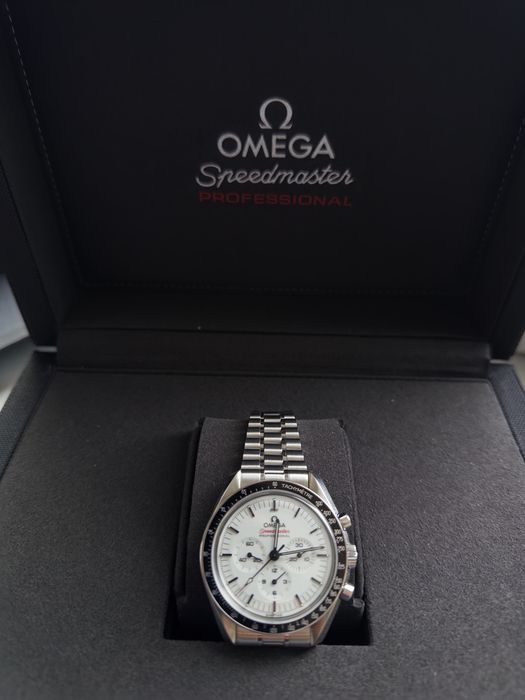 Omega Speedmaster Professional biała