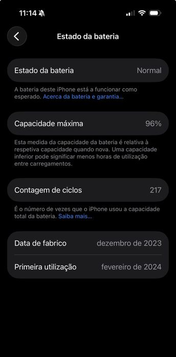 iPhone 15 Pro 128GB – Titânio Natural | Negociável