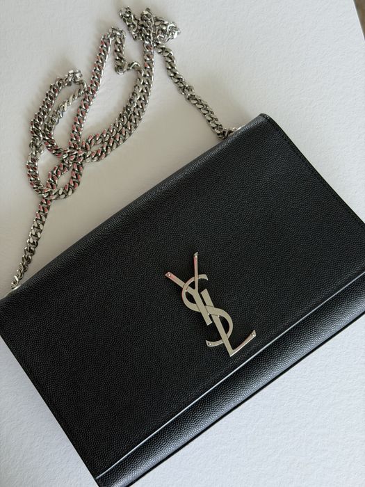Шкіряний клатч YSL Kate