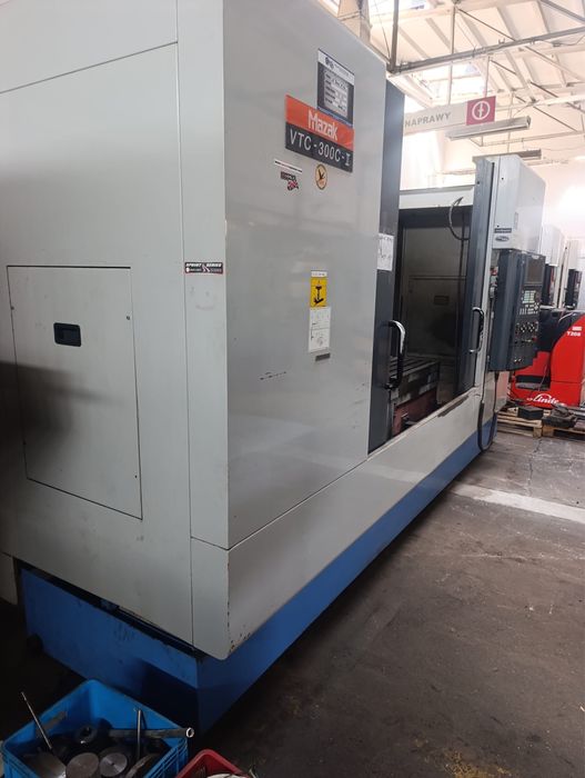 Frezarka Mazak Vtc 300 c  mazatrol 640 duza powierzchnia obrobcza