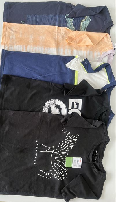 Футболки набір нові хлопчачі 8-10 років