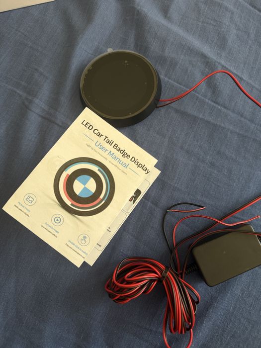 BMW smart znaczek led82mm