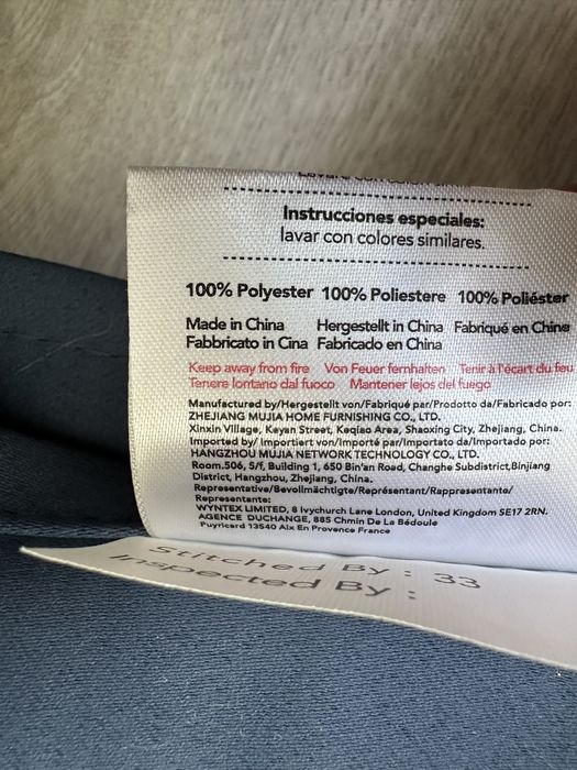 1 Zasłona 166x228cm. Zaciemniająca Termiczna Na Przelotkach Oczkach