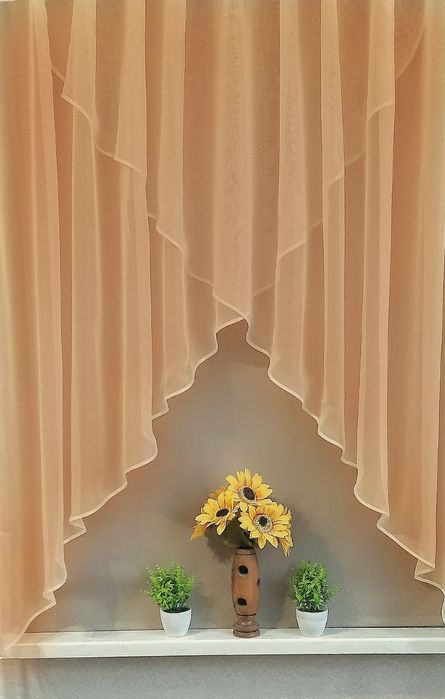 Тюль арка, ламбрекен. Різні кольори