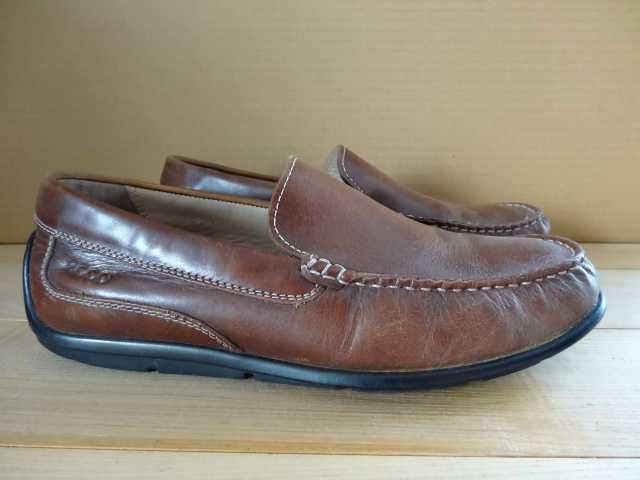 Buty ECCO roz 39 Skóra Mokasyny Półbuty
