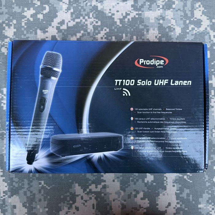 Мікрофон Навушники Стійка Prodipe TT100 Solo UHF