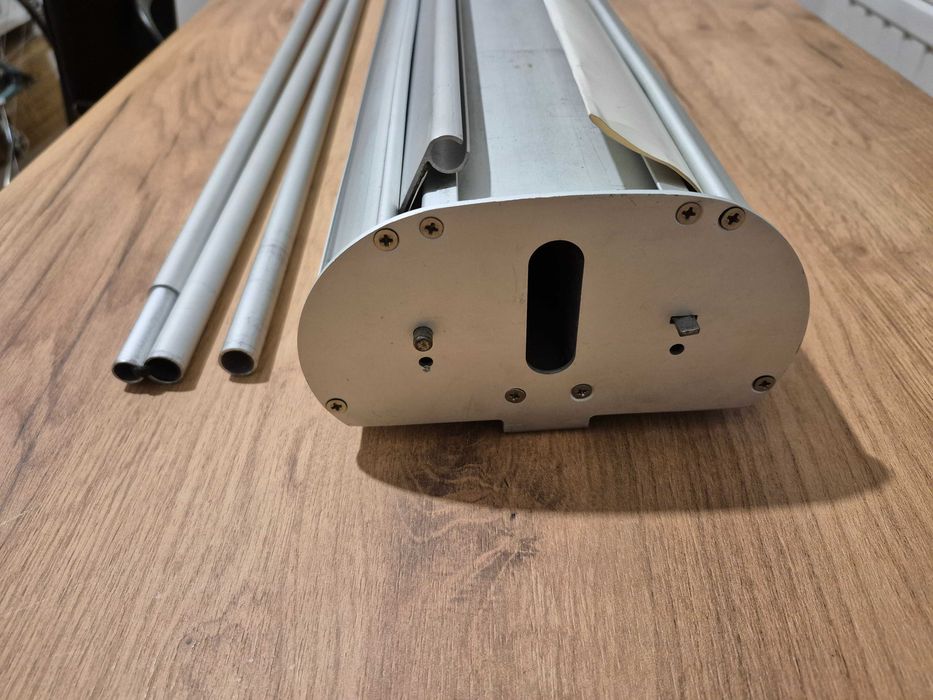 Rollup dwustronny kaseta z pokrowcem