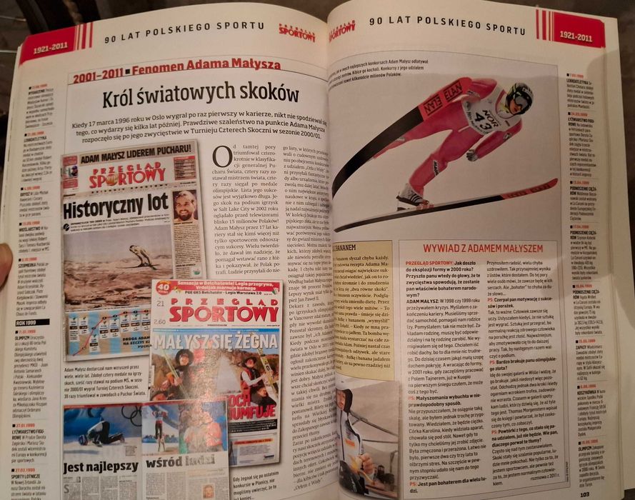 90 lat polskiego sportu. Przegląd Sportowy