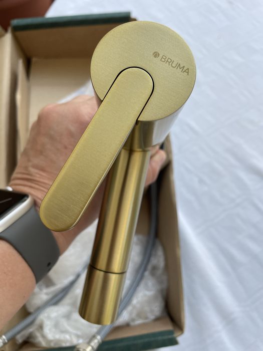 Torneira Bruma dourada
