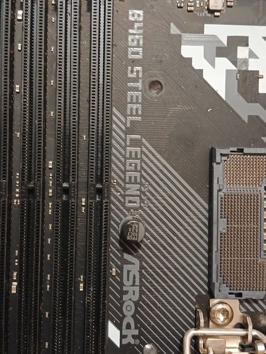 Материнка Asrock b460 steel legend
