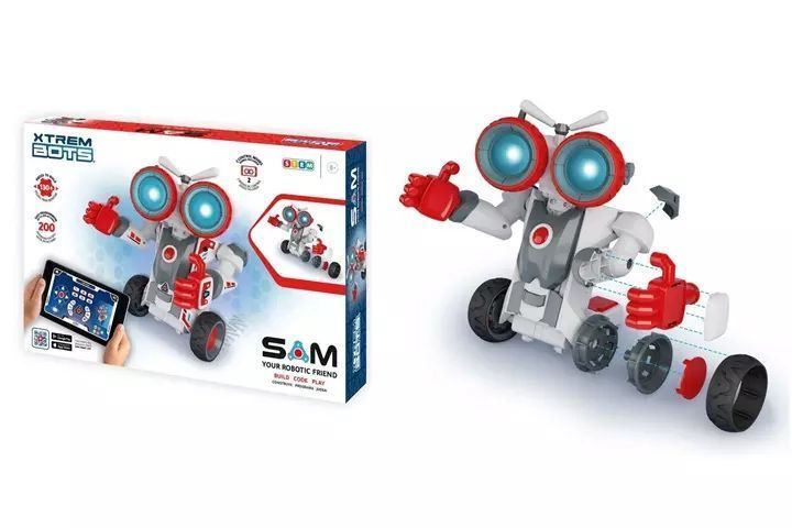 XTREM BOTS Sam Bot buduj-steruj XT3803252 32529. XTREM BOTS - ROBOTY