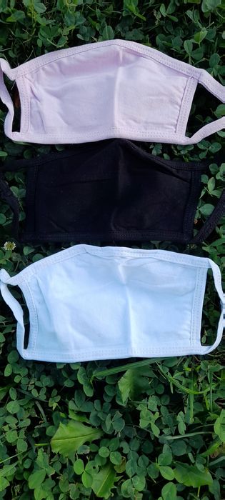 Maseczki 3 pack bawełna