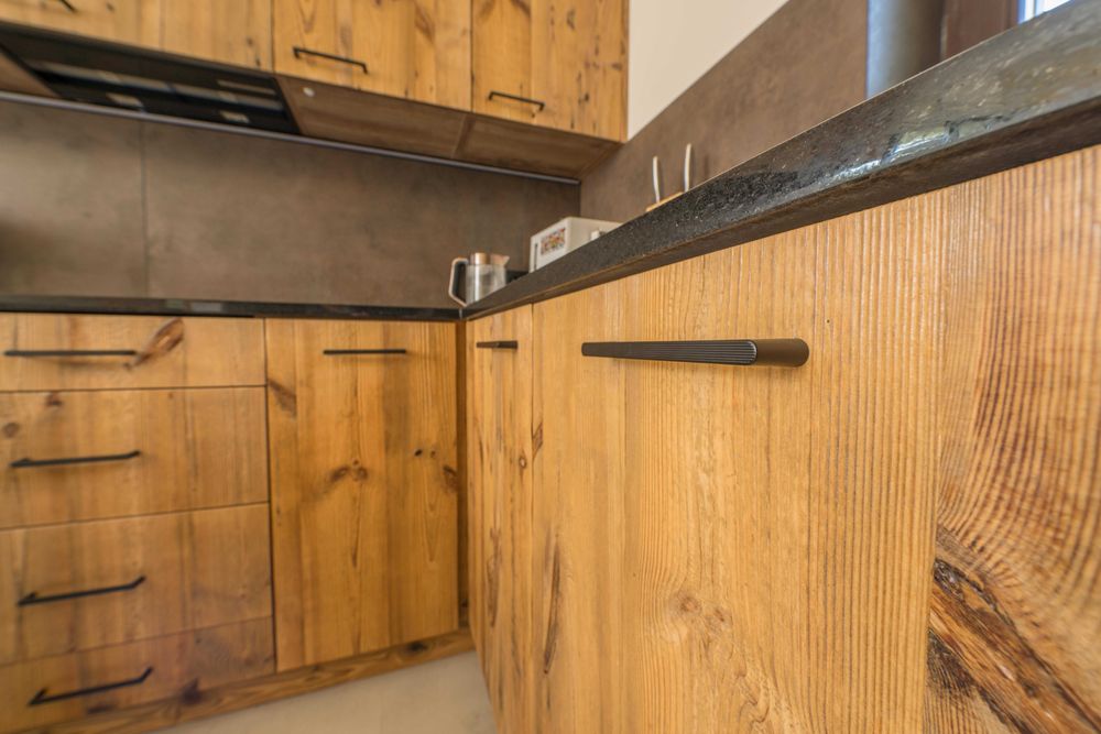 Fronty kuchenne ze starego drewna