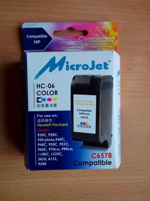 Картридж MicroJet для HP 78 Color (HC-06): 550 грн. - Витратні ...