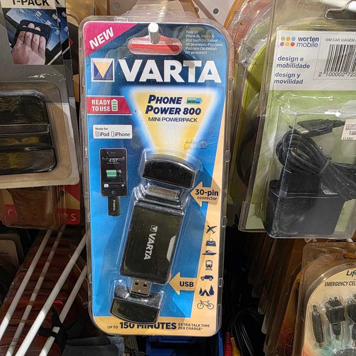 Powerbank VARTA Phone Power 800–Mini Powerpack 30-Pin (iPhone 4/iPod)