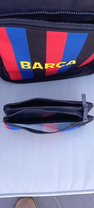 Mochila escolar do Barcelona
