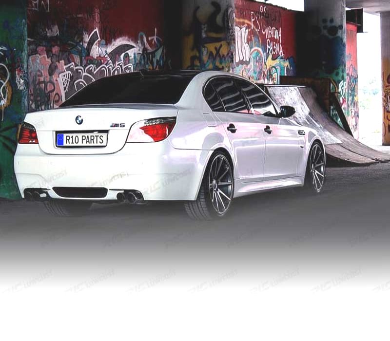 KIT CARROÇARIA BMW E60 03-07 LOOK M5 PDC SRA + NEVOEIROS