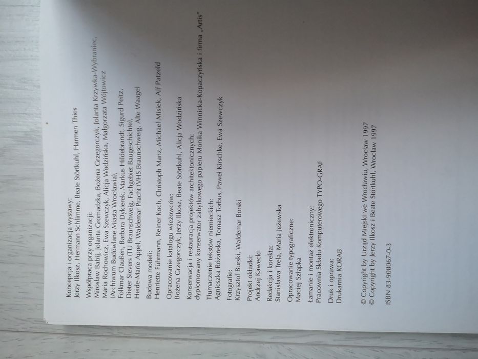 Album Wieżowce Wrocławia 1919 do 1932