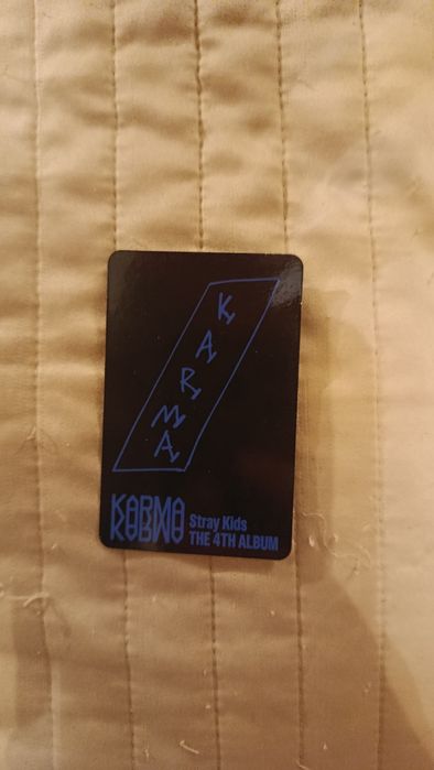 Seungmin photocard oficial - Álbum Karma kpop