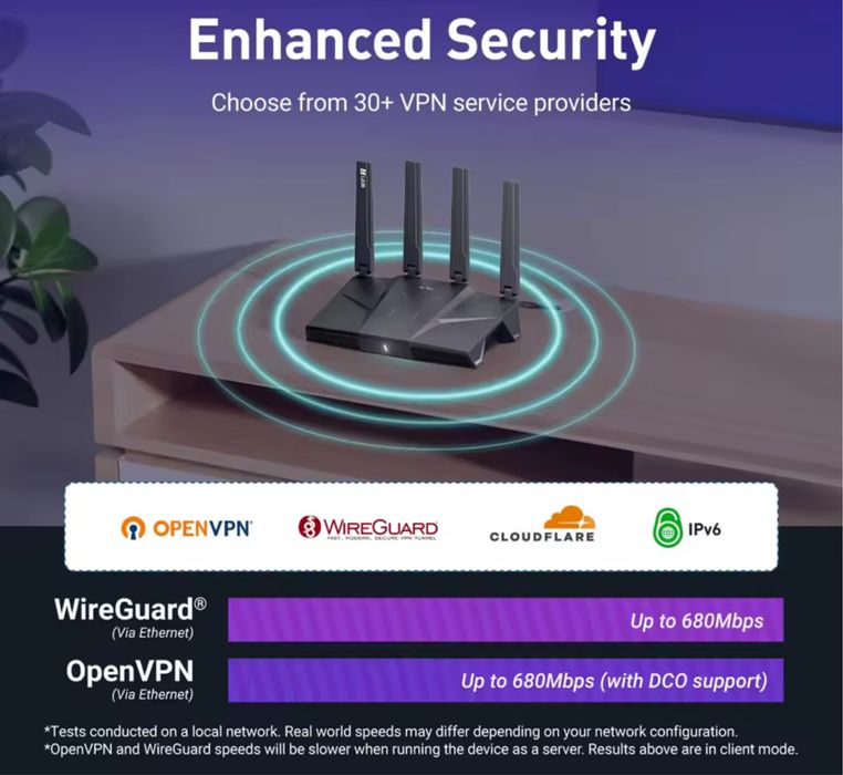 GL.iNet Flint 3 BE9300 WIFI 7