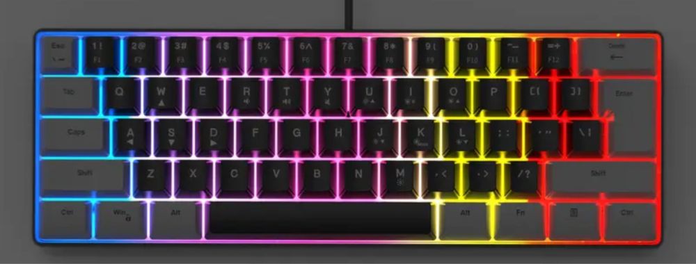 НОВА Клавіатура з RGB підсвіткою