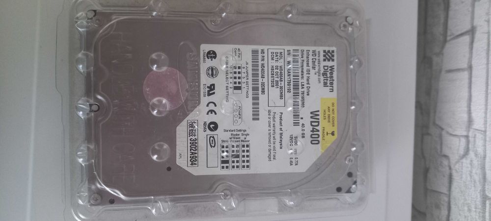 Жесткий диск 40 gb
