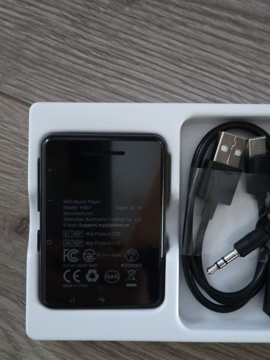 YOTON Odtwarzacz MP3 Bluetooth, 4,0-calowy, 64 GB, NOWY