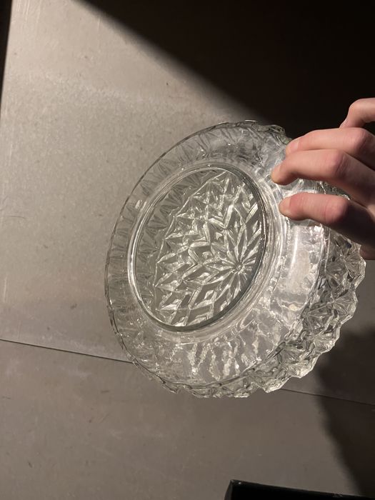 Plafon PRL kultowy/ kryształowy