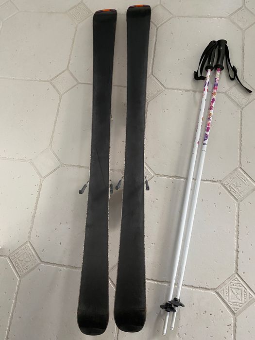 Narty TecnoPro Sweetly 120cm z kijkami