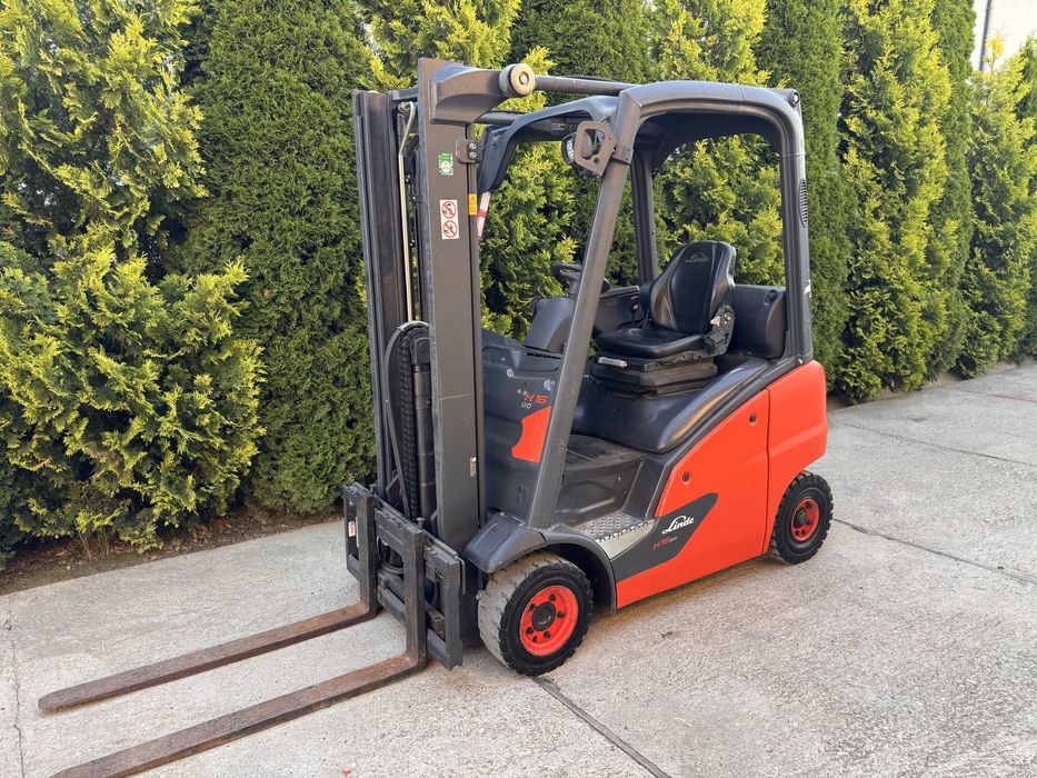 Wózek widłowy Linde H16T 391evo 1600kg DUPLEX Gaz LPG