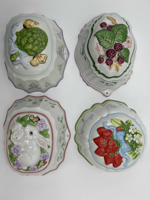 Formy galaretki Le Cordon Bleu Franklin Mint 4 szt #41 Stylowy Węgrów